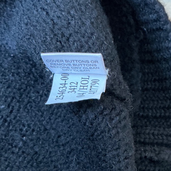 BANANA REPUBLIC - Vintage Italian Merino Wool One Button Closure Shrug - Picture 10 of 13